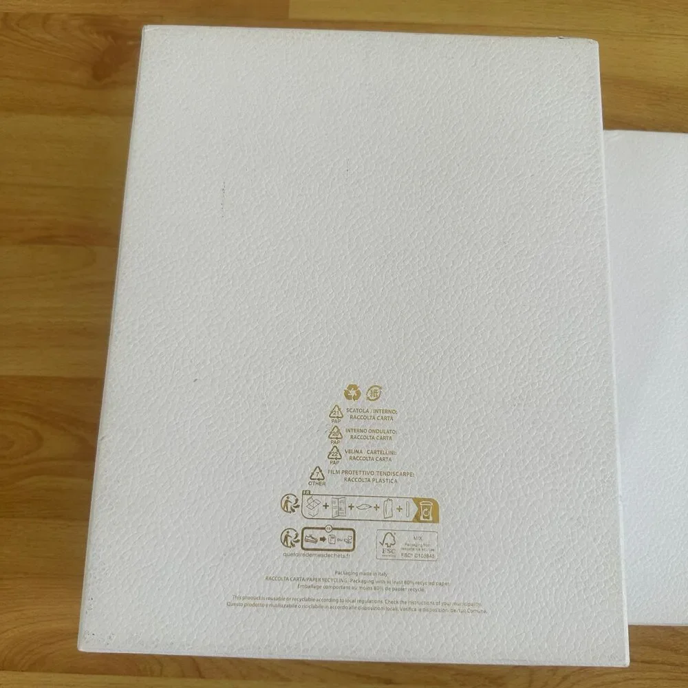 Dior EMPTY shoe box - white medium gift box, L 12.75